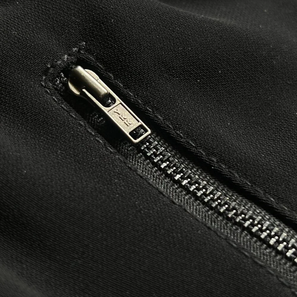 J Crew Joggers Size 8 Sydney Pull On Pants Elastic Waist Black Active Polyester - Picture 12 of 12